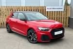 2024 Audi A1 Sportback 30 TFSI Black Edition 5dr S Tronic in Progressive red, metallic at Worcester Audi