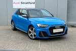 2019 Audi A1 Sportback 40 TFSI S Line Competition 5dr S Tronic in Turbo Blue at Stratford Audi
