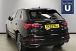 Image two of this 2022 Audi Q3 Diesel Estate 40 TDI 200 Quattro S Line 5dr S Tronic in Metallic - Mythos black at Listers U Hereford