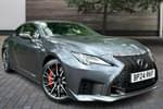 2024 Lexus RC F Coupe 5.0 2dr Auto (Sunroof) at Lexus Coventry