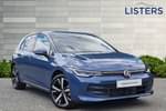 2024 Volkswagen Golf Hatchback 1.5 TSI 150 Match 5dr in Anemone Blue at Listers Volkswagen Loughborough
