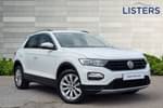 2018 Volkswagen T-Roc Hatchback 1.0 TSI SE 5dr in Pure White at Listers Volkswagen Loughborough