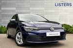 2021 Volkswagen Golf Hatchback 1.5 TSI Life 5dr in Atlantic Blue metallic at Listers Volkswagen Coventry