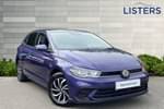 2022 Volkswagen Polo Hatchback 1.0 TSI Life 5dr in Vibrant Violet Metallic at Listers Volkswagen Coventry