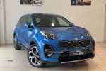 2019 Kia Sportage Estate 1.6T GDi ISG GT-Line 5dr DCT Auto (AWD) in Premium paint - Blue Flame at Listers U Northampton