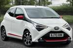 2020 Toyota Aygo Hatchback 1.0 VVT-i X-Trend TSS 5dr x-shift in White at Listers Toyota Nuneaton
