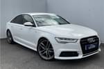 2017 Audi A6 Saloon Special Editions 2.0 TDI Ultra Black Edition 4dr S Tronic in Solid - Ibis white at Listers U Solihull