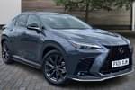 2024 Lexus NX Estate 350h 2.5 F-Sport 5dr E-CVT (Takumi Pack/Sunroof) in Grey at Lexus Lincoln