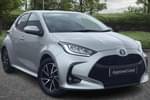 2021 Toyota Yaris Hatchback 1.5 Hybrid Design 5dr CVT (Panoramic Roof) in Silver at Listers Toyota Grantham