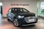 2024 Audi Q4 e-tron Estate 150kW 40 82kWh Sport 5dr Auto in Mythos black, metallic at Birmingham Audi