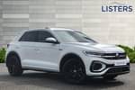 2024 Volkswagen T-Roc Hatchback 1.5 TSI R-Line 5dr DSG in Pure white at Listers Volkswagen Stratford-upon-Avon