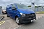 2024 Volkswagen Transporter T28 LWB Diesel 2.0 TDI 110 Startline Van in Ravenna Blue Metallic at Listers Volkswagen Van Centre Worcestershire