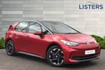 2024 Volkswagen ID.3 Hatchback 150kW Pro 58kWh 5dr Auto in Kings Red at Listers Volkswagen Stratford-upon-Avon