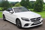 2021 Mercedes-Benz C Class Cabriolet C200 AMG Line Premium 2dr 9G-Tronic in Polar White at Mercedes-Benz of Grimsby