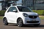 2018 Smart Fortwo Cabrio 1.0 Prime Premium 2dr in white at smart at Mercedes-Benz of Lincoln