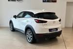 Image two of this 2019 Mazda CX-3 Hatchback 2.0 Sport Nav + 5dr in Solid - Arctic white at Listers U Northampton