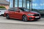 2021 BMW 3 Series Saloon 330i M Sport 4dr Step Auto in Sunset Orange metallic paint at Listers King's Lynn (BMW)