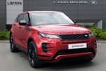 2023 Range Rover Evoque Hatchback 1.5 P300e R-Dynamic HSE 5dr Auto in Firenze Red at Listers Land Rover Droitwich