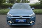 Image two of this 2018 Hyundai i20 Hatchback 1.2 SE 5dr in Metallic - Aqua sparkling blue at Listers Toyota Lincoln