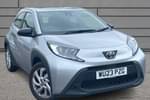 2023 Toyota Aygo X Hatchback 1.0 VVT-i Pure 5dr in Silver Metallic at Listers Toyota Bristol (North)