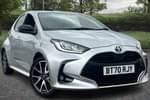 2021 Toyota Yaris Hatchback 1.5 Hybrid Dynamic 5dr CVT in Silver at Listers Toyota Coventry
