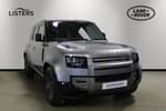 2021 Land Rover Defender Diesel Estate 3.0 D250 X-Dynamic SE 110 5dr Auto in Eiger Grey at Listers Land Rover Hereford