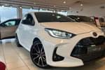 2023 Toyota Yaris Hatchback 1.5 Hybrid GR Sport 5dr CVT in White at Listers Toyota Coventry