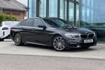 2018 BMW 5 Series Saloon 540i xDrive M Sport 4dr Auto in Sophisto Grey at Listers King's Lynn (BMW)