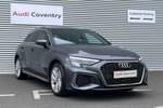 2024 Audi A3 Sportback 40 TFSI e S Line 5dr S Tronic in Daytona grey, pearl effect at Coventry Audi