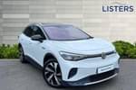 2021 Volkswagen ID.4 Estate Special Edition 150kW 1ST Edition Pro Performance 77kWh 5dr Auto in Glacier White at Listers Volkswagen Nuneaton