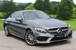 2018 Mercedes-Benz C Class Coupe C200 AMG Line Premium 2dr 9G-Tronic in Selenite Grey Metallic at Mercedes-Benz of Grimsby