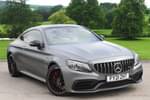 2021 Mercedes-Benz C Class AMG Coupe Special Editions C63 S Night Edition Premium Plus 2dr MCT in designo selenite grey magno at Mercedes-Benz of Grimsby