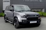 2022 Land Rover Defender Estate 3.0 P400 X 130 5dr Auto (8 Seat) in Corris Grey at Listers Land Rover Droitwich
