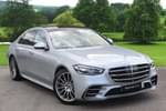 2021 Mercedes-Benz S Class Diesel Saloon S350d AMG Line Premium 4dr 9G-Tronic in high-tech silver metallic at Mercedes-Benz of Grimsby
