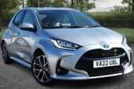 2022 Toyota Yaris Hatchback 1.5 Hybrid Excel 5dr CVT in Silver at Listers Toyota Nuneaton