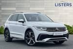 2023 Volkswagen Tiguan Estate 2.0 TSI 4Motion R-Line 5dr DSG in Pure White at Listers Volkswagen Worcester