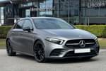 2021 Mercedes-Benz A Class Hatchback Special Editions A250 Exclusive Edition Plus 5dr Auto in designo mountain grey magno at Mercedes-Benz of Lincoln