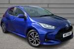 2021 Toyota Yaris Hatchback 1.5 Hybrid Design 5dr CVT in Blue at Listers Toyota Bristol (South)