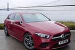 2021 Mercedes-Benz A Class Hatchback A180 AMG Line Executive 5dr Auto in designo patagonia red metallic at Mercedes-Benz of Hull