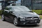 2020 Mercedes-Benz A Class Hatchback A200 AMG Line Premium 5dr Auto in Cosmos Black Metallic at Mercedes-Benz of Lincoln