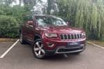 2017 Jeep Grand Cherokee SW Diesel 3.0 CRD Limited Plus 5dr Auto (Start Stop) in Pearl - Velvet red at Listers U Northampton