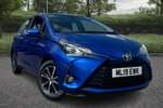 2019 Toyota Yaris Hatchback 1.5 VVT-i Icon Tech 5dr in Blue at Listers Toyota Coventry