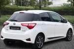 Image two of this 2020 Toyota Yaris Hatchback 1.5 Hybrid Y20 5dr CVT (Bi-tone) in White at Listers Toyota Cheltenham