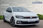 2019 Volkswagen Polo Hatchback 2.0 TSI GTI 5dr DSG in Pure white at Listers Volkswagen Loughborough