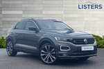 2019 Volkswagen T-Roc Hatchback 1.5 TSI EVO R-Line 5dr DSG in Indium Grey metallic Black Roof at Listers Volkswagen Stratford-upon-Avon
