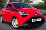 2019 Toyota Aygo Hatchback 1.0 VVT-i X-Play 5dr in Red at Listers Toyota Coventry