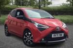 2021 Toyota Aygo Hatchback 1.0 VVT-i X-Trend TSS 5dr in Red at Listers Toyota Grantham