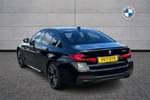 Image two of this 2021 BMW 5 Series Saloon 530e M Sport 4dr Auto in Black Sapphire metallic paint at Listers Boston (BMW)