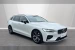 2020 Volvo V60 Sportswagon 2.0 T4 (190) R DESIGN Plus 5dr Auto in 707 Crystal White at Listers Worcester - Volvo Cars