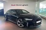 2024 Audi RS 7 Sportback TFSI Quattro Performance 5dr Tiptronic in Sebring black, crystal effect at Birmingham Audi